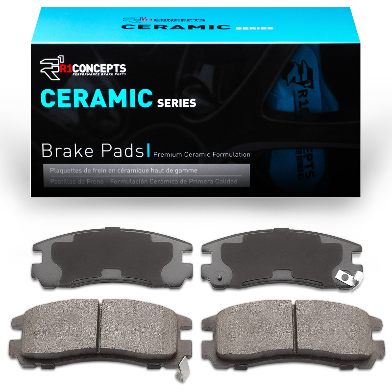 Chrysler Sebring Brake Pads - Rear - R1 Concepts - R1 Ceramic - `88-`12